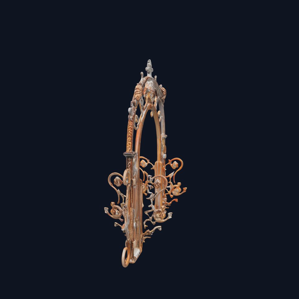 Ornamental Iron Archway Model Pack